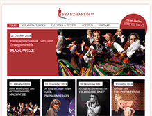 Tablet Screenshot of franzhans06.de